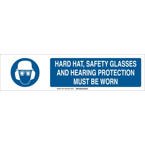 Brady 140757 Safety Sign Slider Inserts MTESolutions