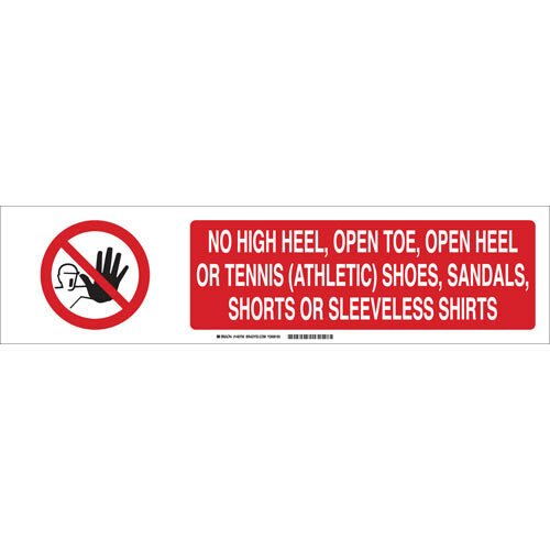 Brady 140759 Safety Sign Slider Inserts MTESolutions