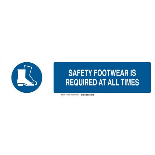 Brady 140780 Slotted Safety Sign Board Insert MTESolutions