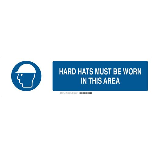 Brady 140782 Safety Sign Slider Inserts MTESolutions