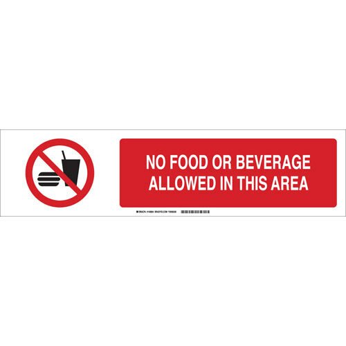 Brady 140804 Safety Sign Slider Inserts MTESolutions