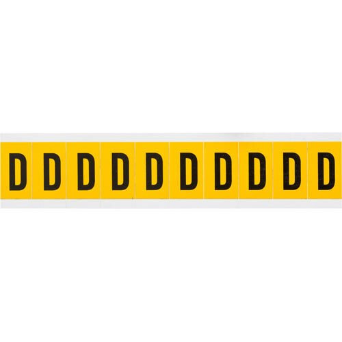 Brady 1530 - D 15 Series Indoor - Outdoor Numbers & Letters MTESolutions