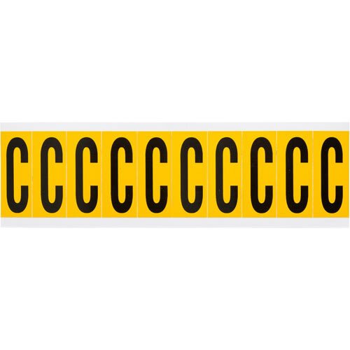 Brady 1534 - C 15 Series Indoor - Outdoor Numbers & Letters MTESolutions