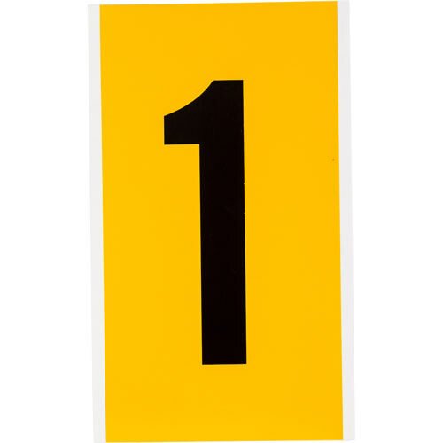 Brady 1570 - 1 15 Series Indoor - Outdoor Numbers & Letters MTESolutions