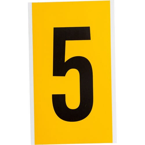 Brady 1570 - 5 15 Series Indoor - Outdoor Numbers & Letters MTESolutions