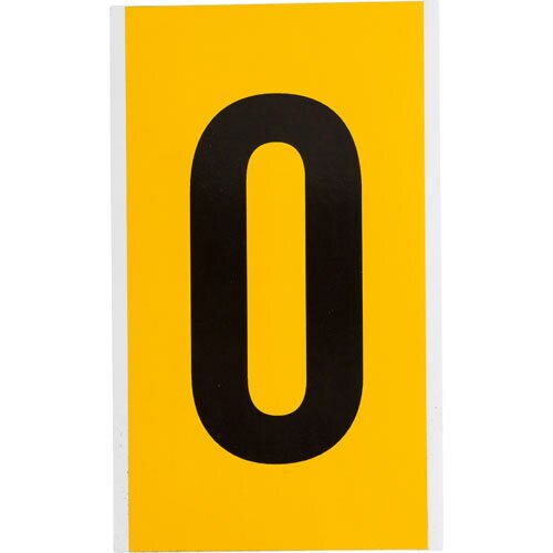 Brady 1570 - O 15 Series Indoor - Outdoor Numbers & Letters MTESolutions