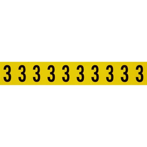Brady 3430 - 3 34 Series Indoor Numbers And Letters MTESolutions