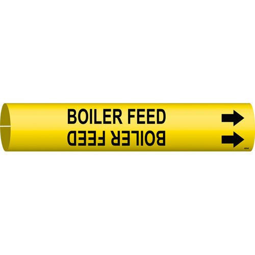 Brady 4016 - B Boiler Feed Snap - On Pipe Marker MTESolutions