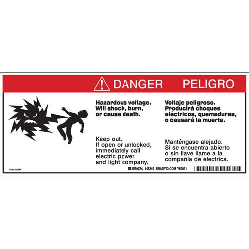 Brady 46349 "Mr. Ouch" Transformer Markers MTESolutions