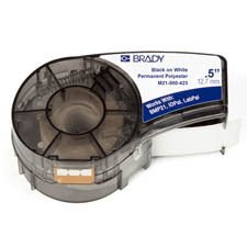 Brady M21 - 500 - 423 Label Cartridge For Bmp21 Series, Id Pal, Labpal Printers, White MTESolutions