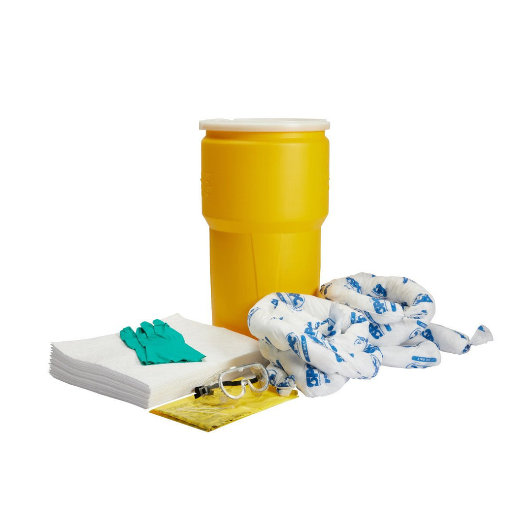Brady SKO - 14, Oil Only Drum 14 Gallon Spill Kit MTESolutions