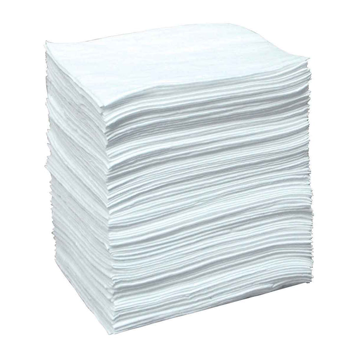 Brady SR100, Static Resistant Oil Only Absorbent Pads, Heavy Weight, 15" x 19", Absorbency Capacity 26 gal, Bale of 100 MTESolutions