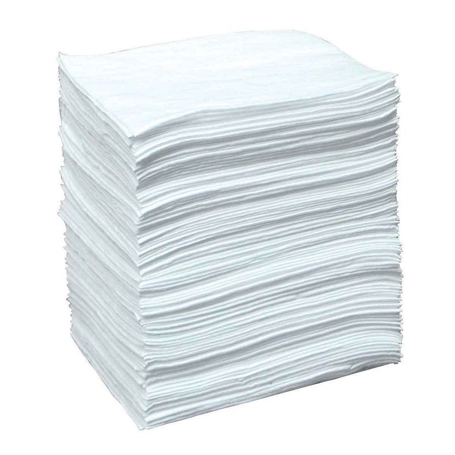 Brady SR100, Static Resistant Oil Only Absorbent Pads, Heavy Weight, 15" x 19", Absorbency Capacity 26 gal, Bale of 100 MTESolutions