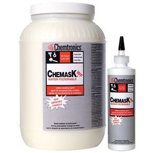 Chemtronics CWF8, Chemask WF, Water Filterable Solder Mask, 8oz MTESolutions