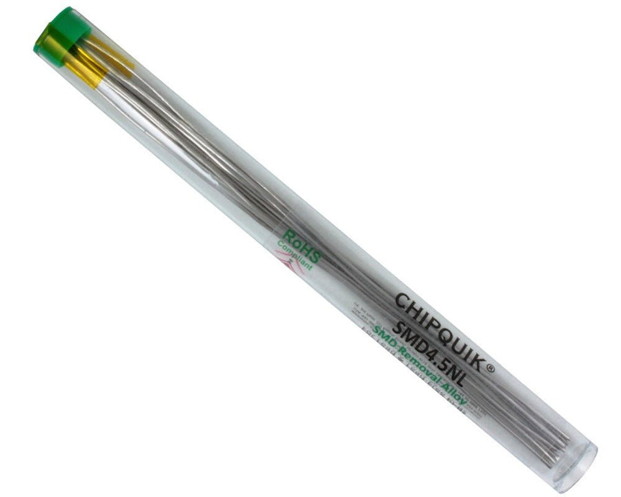 Chip Quik SMD4.5NL, Alloy for SMD Removal (4.5ft. In 9 - 6.5in. Lengths) Lead - Free MTESolutions