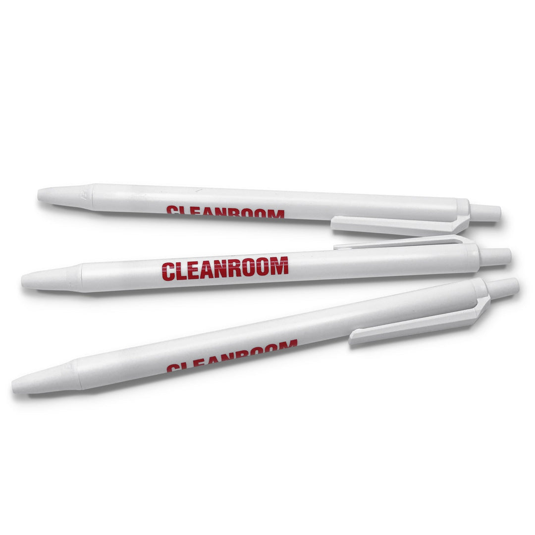 Columbia Cleanroom P1115 - CLICK - RED Red CR Click Pen 100/CS MTESolutions