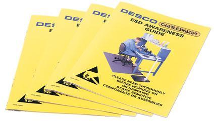 Desco 06822 Esd Awareness Guides Illustrated Booklet, Spanish MTESolutions