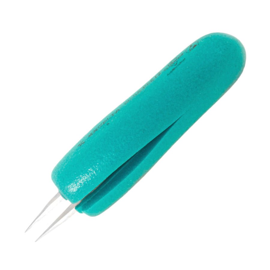 Excelta 00 - SA - PI - ET2 Tweezers - 2 Star Straight Strong Medium Point - Anti - Mag. SS - Super Ergo MTESolutions