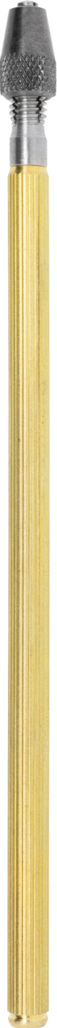 Excelta 227B Pin Vise - Straight 0 - .025" - Brass MTESolutions