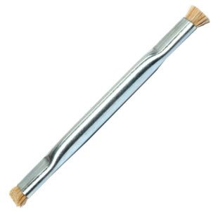 Gordon Brush 1010HH Cleaning Esd Horse Hair Bristle Double End, Pack of 25 MTESolutions
