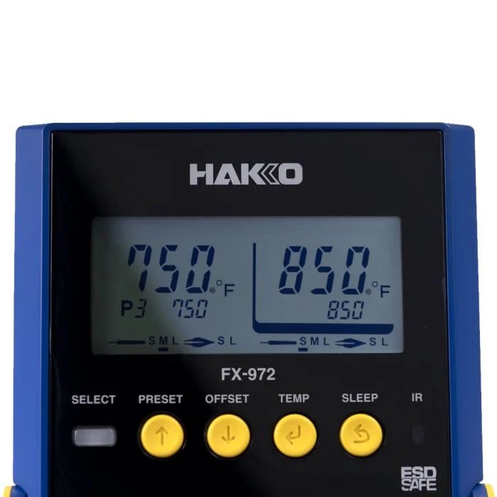Hakko FX972 - 010 Dual - Port Soldering Station MTESolutions