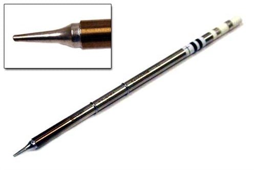 Hakko T15 - Bcf1 Bevel Tinned Face Solder Tip 1Mm X 11.5Mm MTESolutions