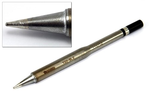 Hakko T22 - Bl2 Series Conical Solder Tip, R0.5 X 15Mm For Fm2030 MTESolutions