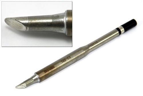 Hakko T22 - C3 Series Bevel Solder Tip, 3 X 17Mm For Fm2030 MTESolutions