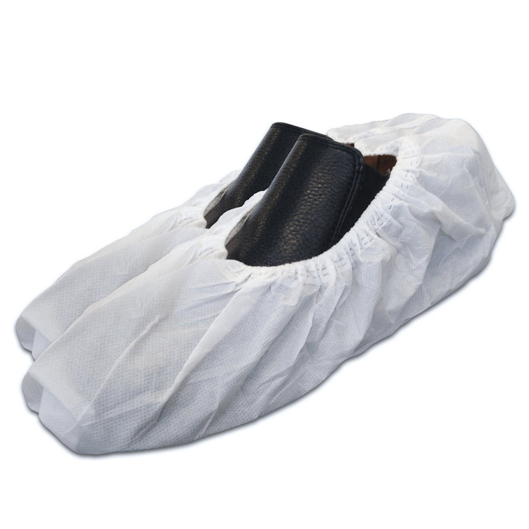 High - Tech Conversions GAH - SC - S - XL Super Sticky Shoe Cover, Color: White, 300 - Case, 22 X 46Cm, Size: Xl MTESolutions