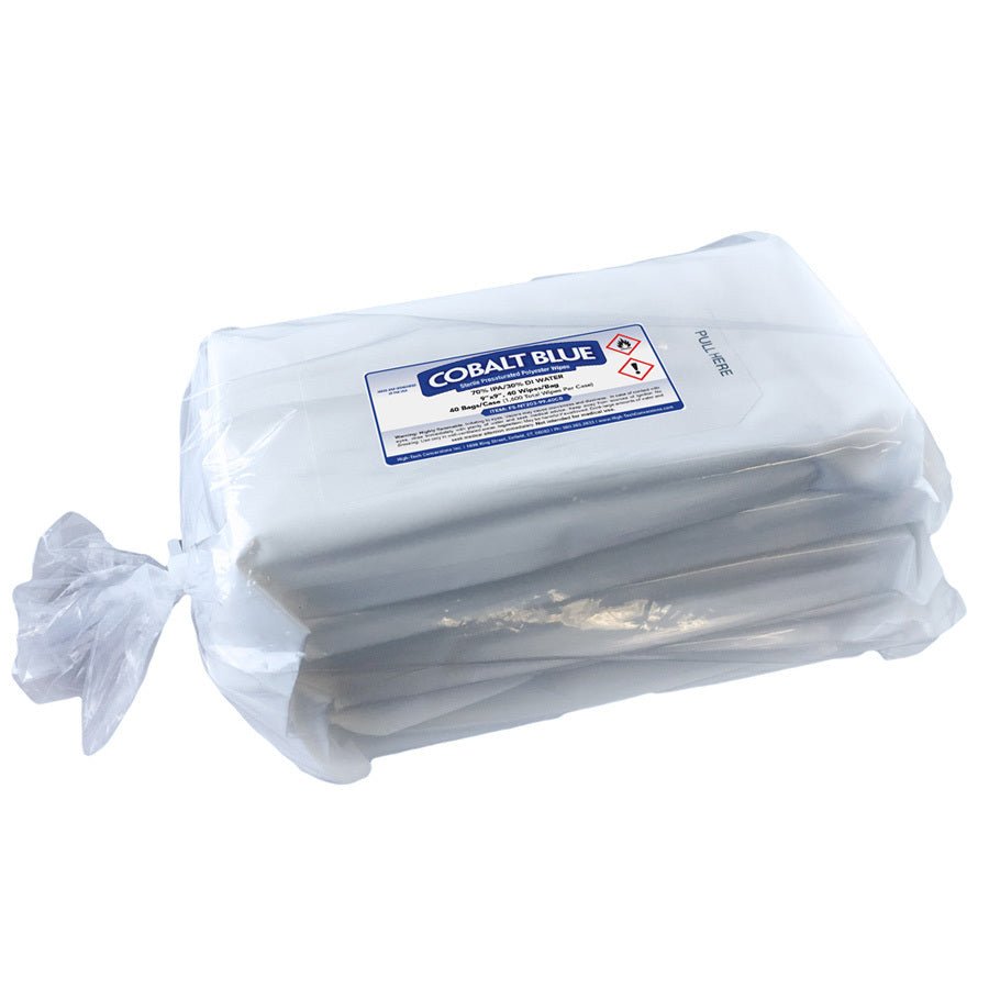 High - Tech Conversions Sterile Non - Woven Polyester Saturated With 70% Ipa - 30% Di Water Reseable Bag MTESolutions