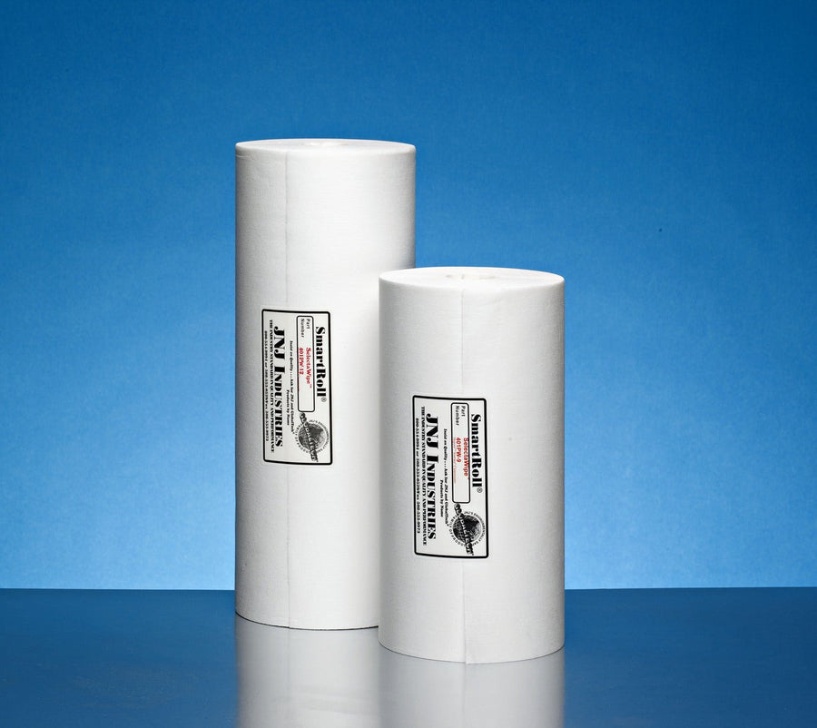 JNJ Industries 401PW - 9 Selectawipe 9 in x 9 in, 200 Wipes per Roll, 12 Rolls per Case MTESolutions