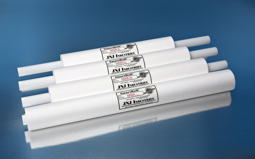 JNJ Industries 4202DK - 12 SmartRoll Understencil Wiping Roll DEK 20.87 in x 36 ft - .75 in, paper width / 20.12 in 15 rolls per case MTESolutions