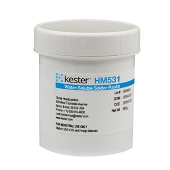 Kester 7010020511, 531 Water Soluble Lead Solder Paste, 600g, Case of 10 MTESolutions