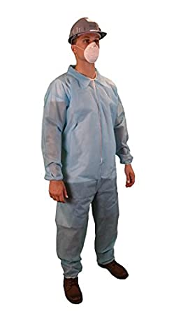 Keystone Heavy Duty Polypropylene Coverall, CVL - NW - HD - E, 25/Case MTESolutions