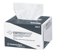 Kimberly Clark Kimtech Precision Wipes, For Fiber Optic Cleaning, 280 Wipes Per Box MTESolutions