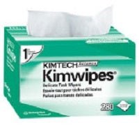 Kimberly Clark Kimwipes Delicate Task Wipers - Single Ply, 280 Wipes Per Box / 60 Boxes per Case MTESolutions