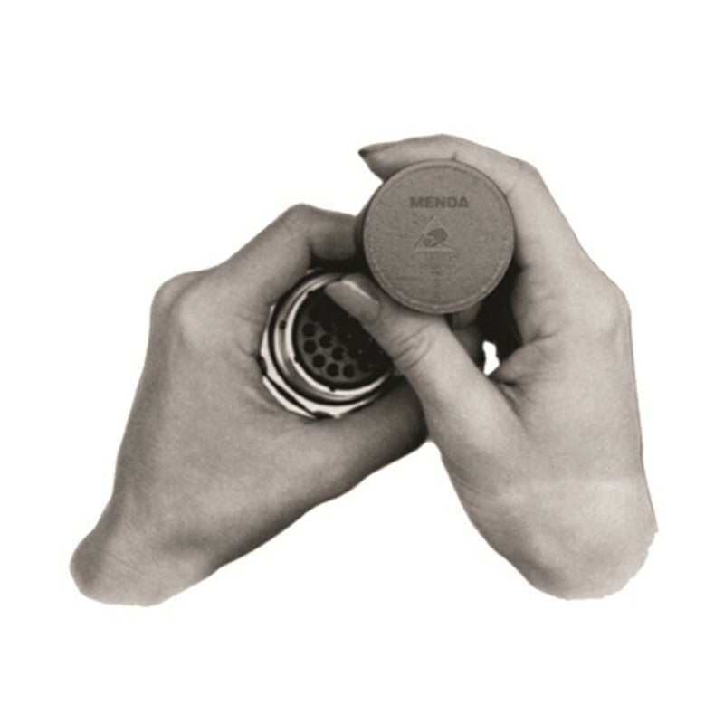 Menda 34208, Circular Conductive Connector Cover,M5501 - 31A - 655,1000 - Cs MTESolutions