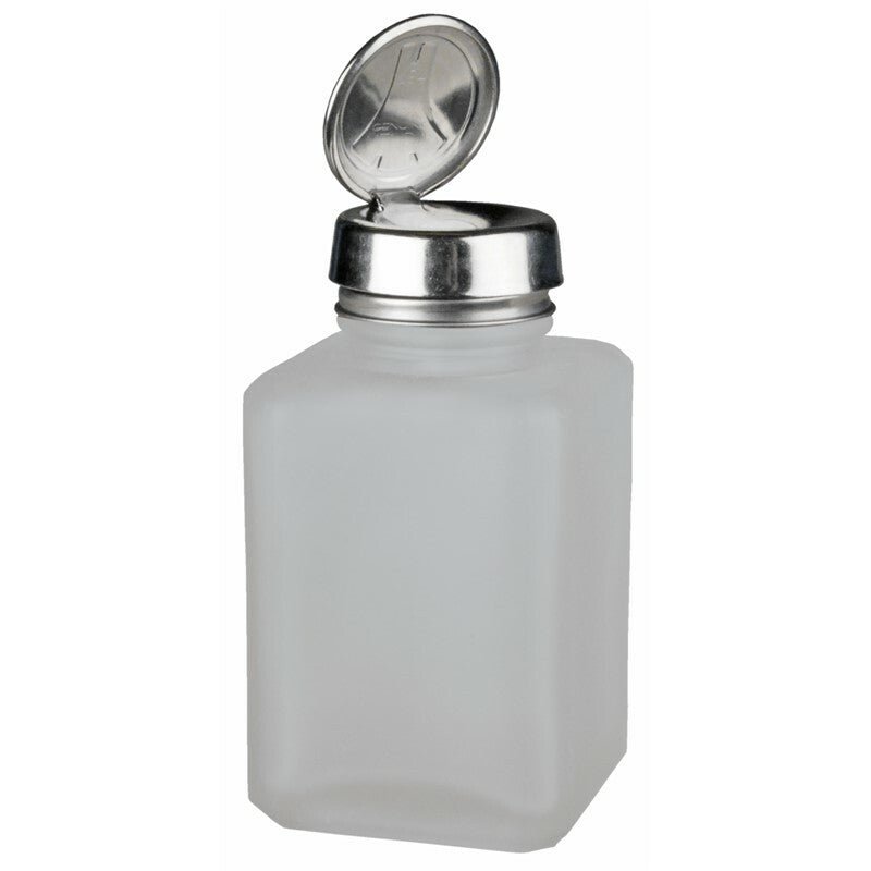Menda 35362, One - Touch, Ss, Square, Glass Clear Frosted, 6 Oz MTESolutions