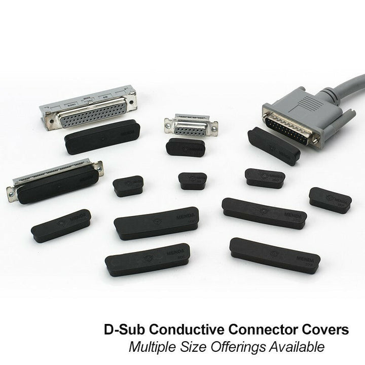 Menda 35785, D - Sub, Conductive Connector Cover, M5501 - 32A - 37S, 1000 - Cs MTESolutions