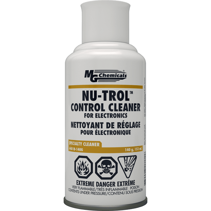 MG Chemicals 401B - 140G, Nu - Trol Control Cleaner, 5 oz., Aerosol, Case of 10 MTESolutions