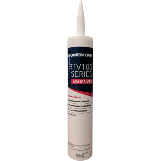 MG Chemicals RTV102 - 300mL, White Silicone Adhesive Sealant, 300ml Cartridge MTESolutions