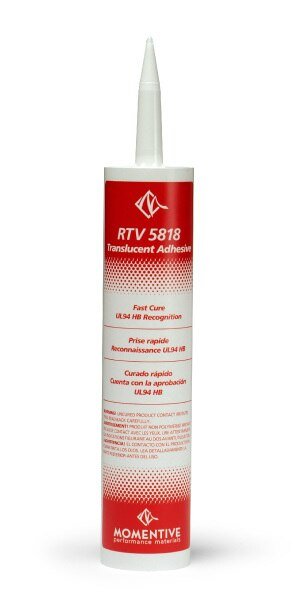 MG Chemicals RTV5818 - 300mL, Translucent Silicone, Very Soft, 300ml Cartridge MTESolutions