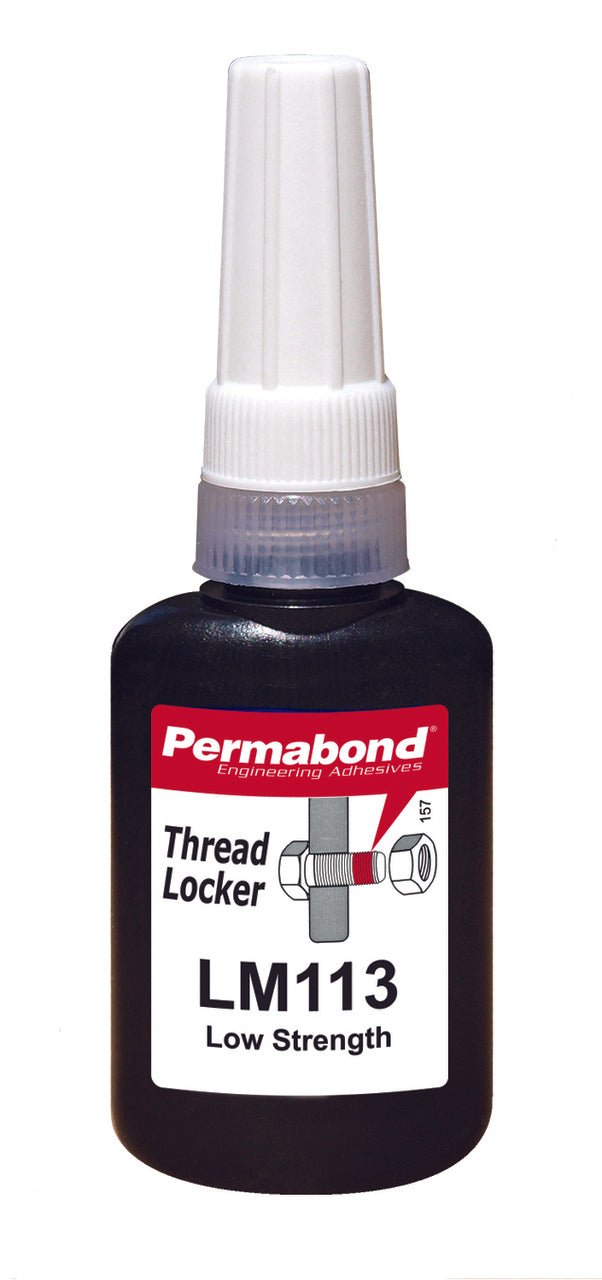 Permabond AA001130010B0101, LM113 Anaerobic Threadlocker, 10ml Bottle, Case of 10 MTESolutions