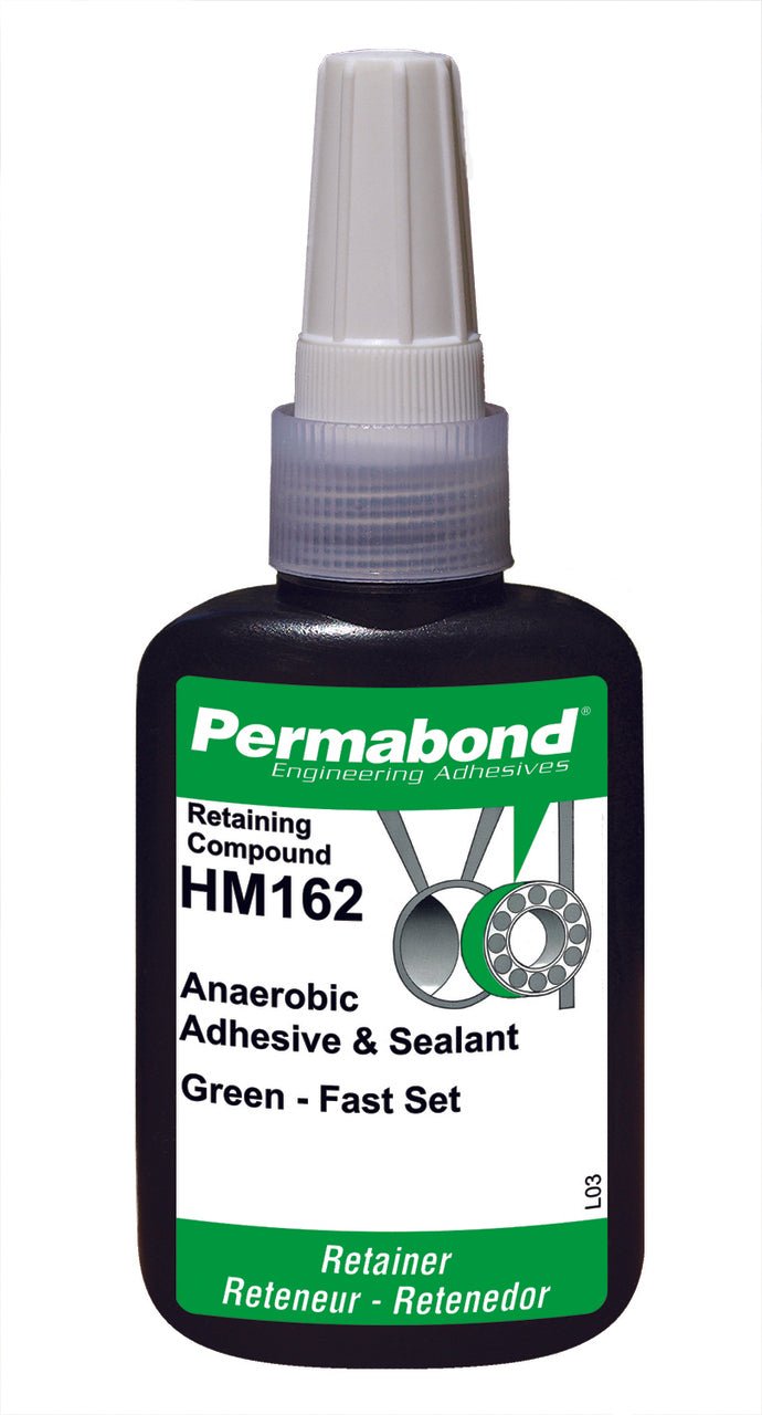 Permabond AA001620050B0101, HM162 Anaerobic Retainer, 50ml Bottle, Case of 10 MTESolutions