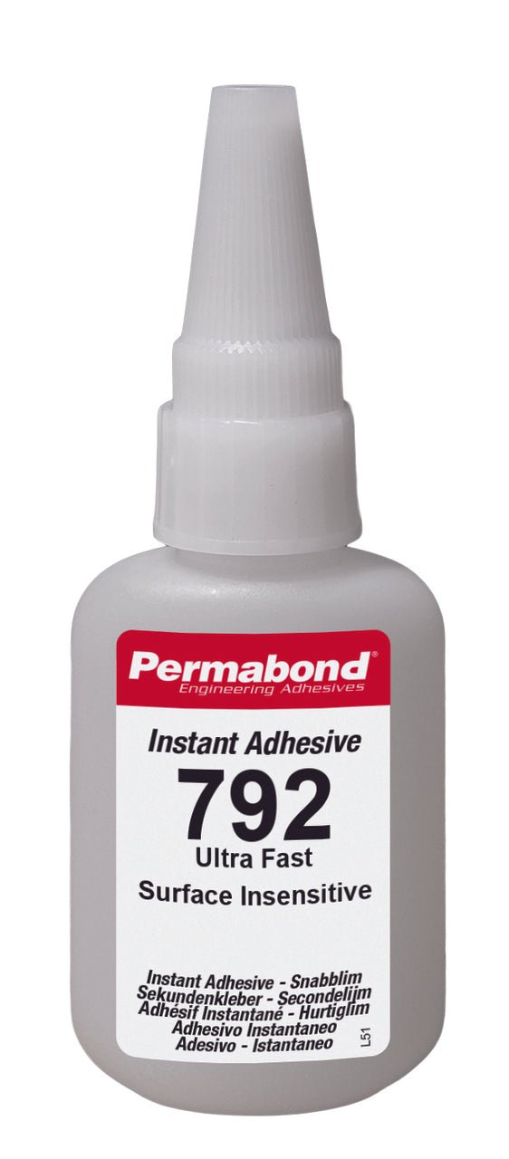 Permabond CA007920001Z0101, 792 1 Ounce Bottle, Case of 10 MTESolutions
