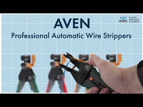 Aven Tools 10105B, Professional Automatic Wire Stripper 18 -8 AWG