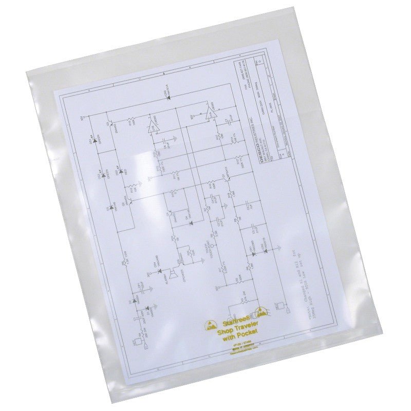 Protektive Pak 47122 Document Holder, Statfree, 6 Mil, 10 x 12, Ex Pocket, 25/Pk MTESolutions