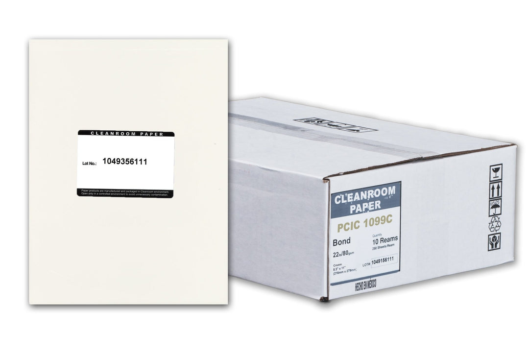 Purus Poly Cleanroom Paper 8.5X11 Cream MTESolutions