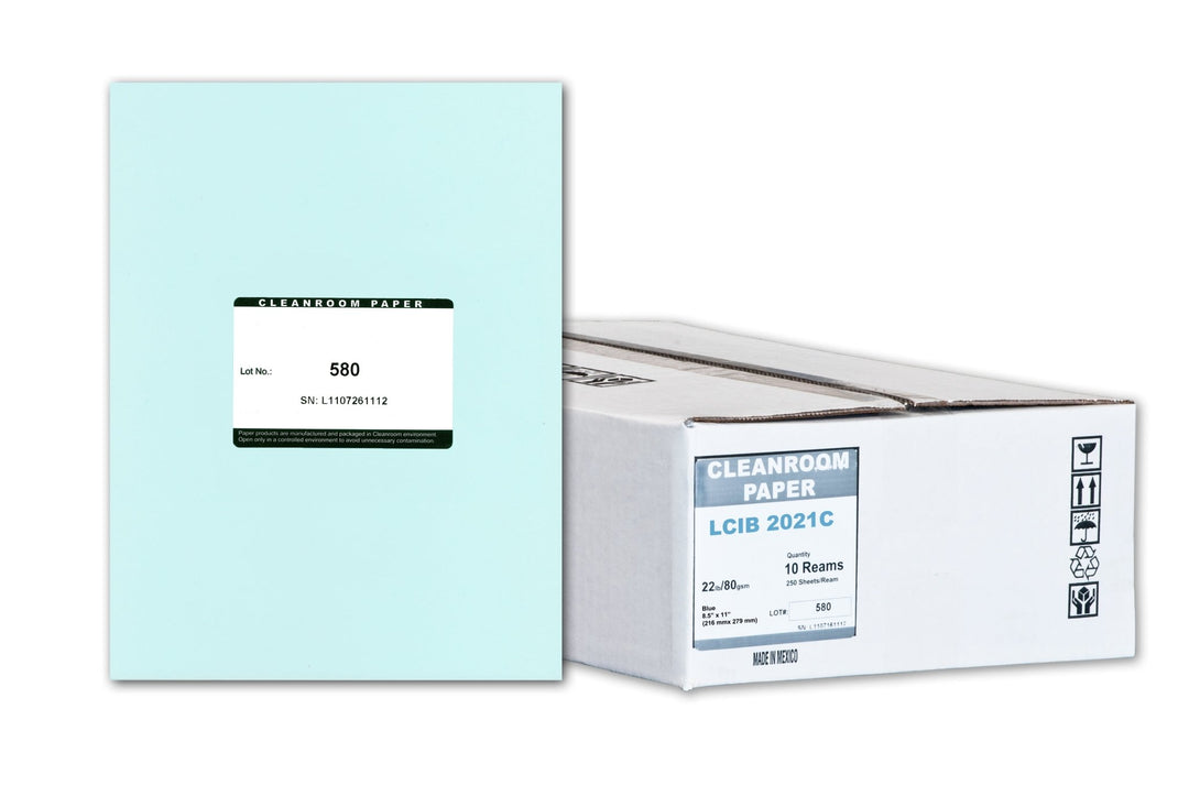 Purus Synthetic Cleanroom Paper Blue 22Lb MTESolutions