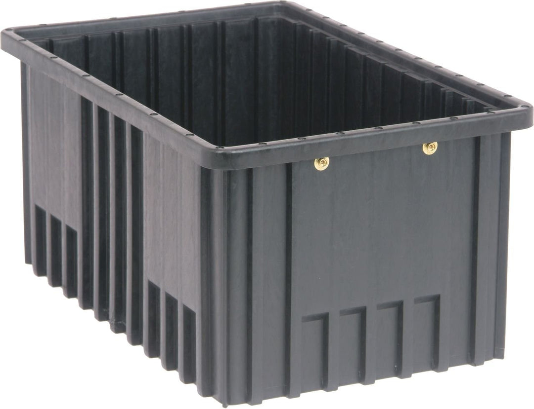 Quantum Storage Systems DG92080CO Dividable Grid Container Black Carton of 8 MTESolutions